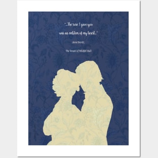 The Tenant of Wildfell Hall_Anne Brontë quote Posters and Art